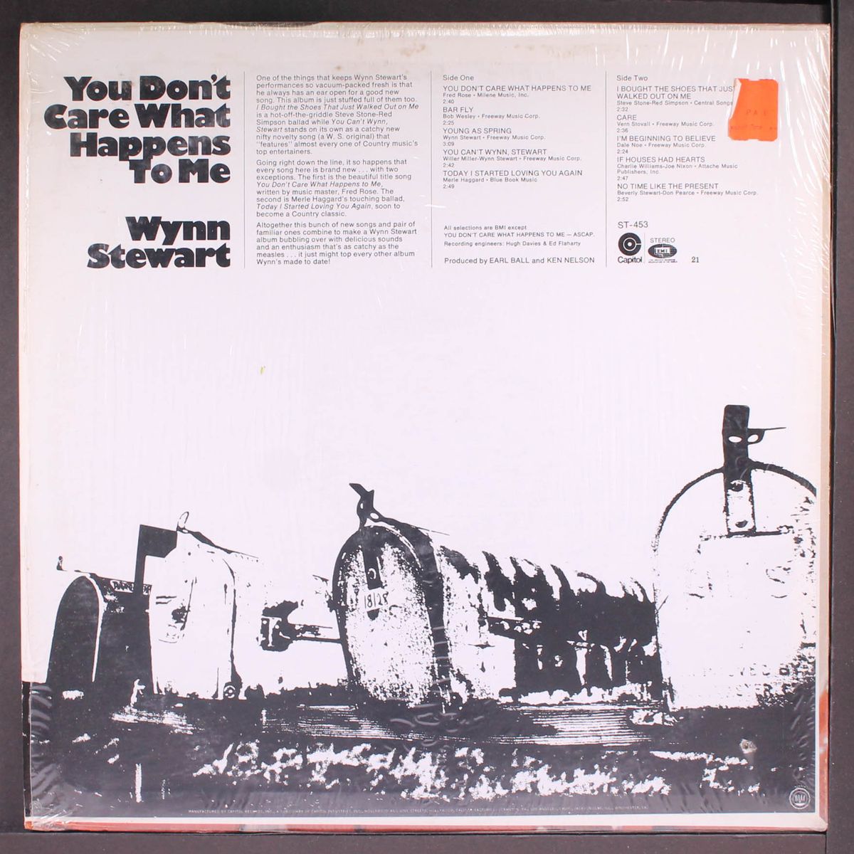 you don't care what happens to me by WYNN STEWART
