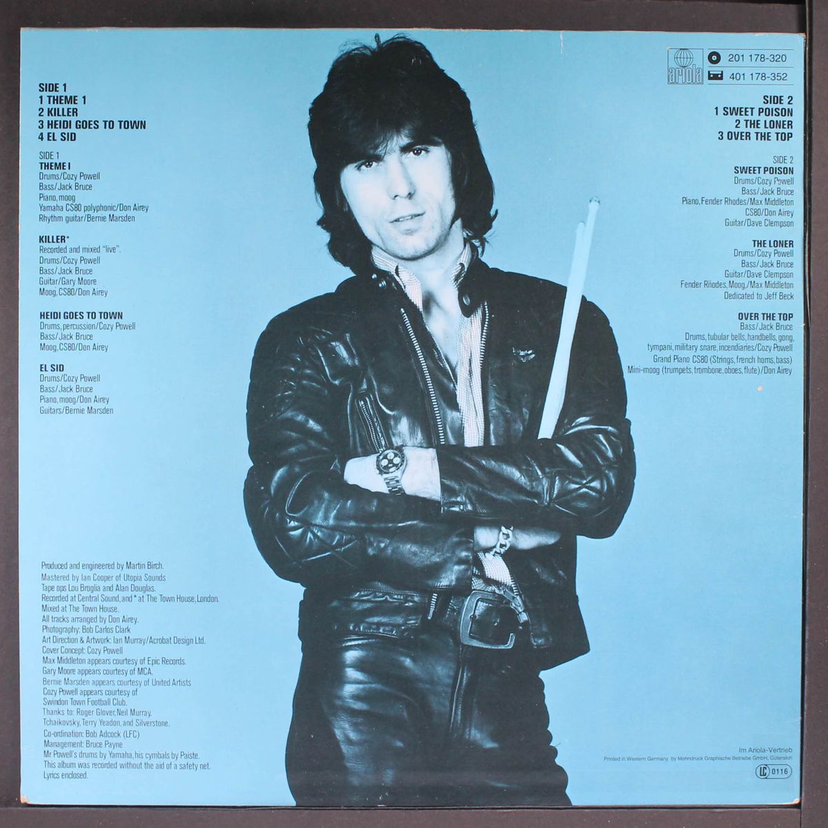over the top by COZY POWELL