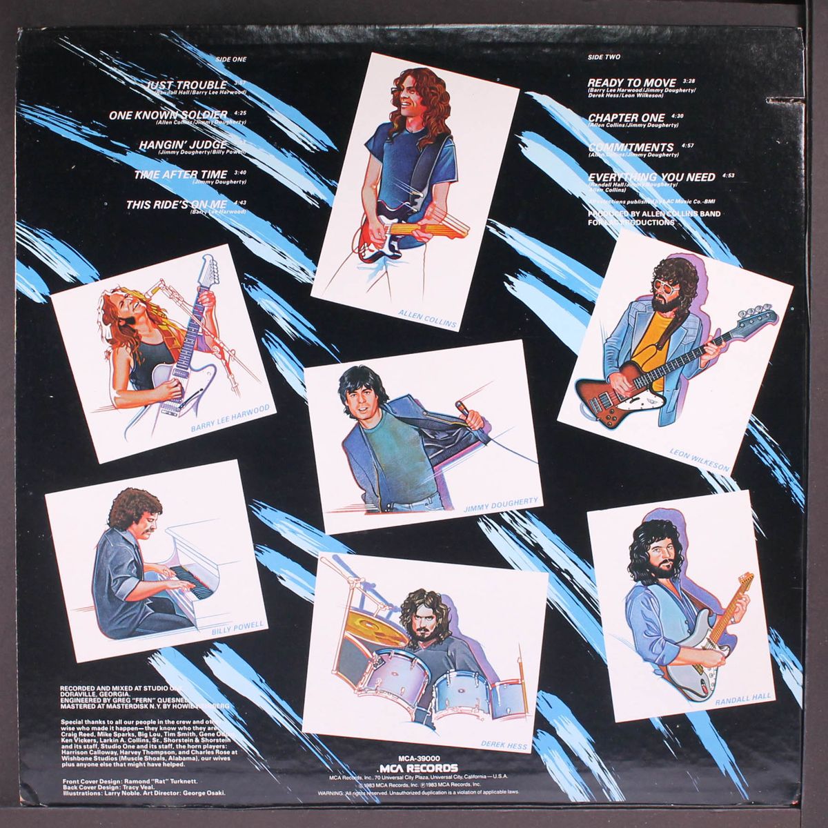 here, there & back by ALLEN COLLINS BAND