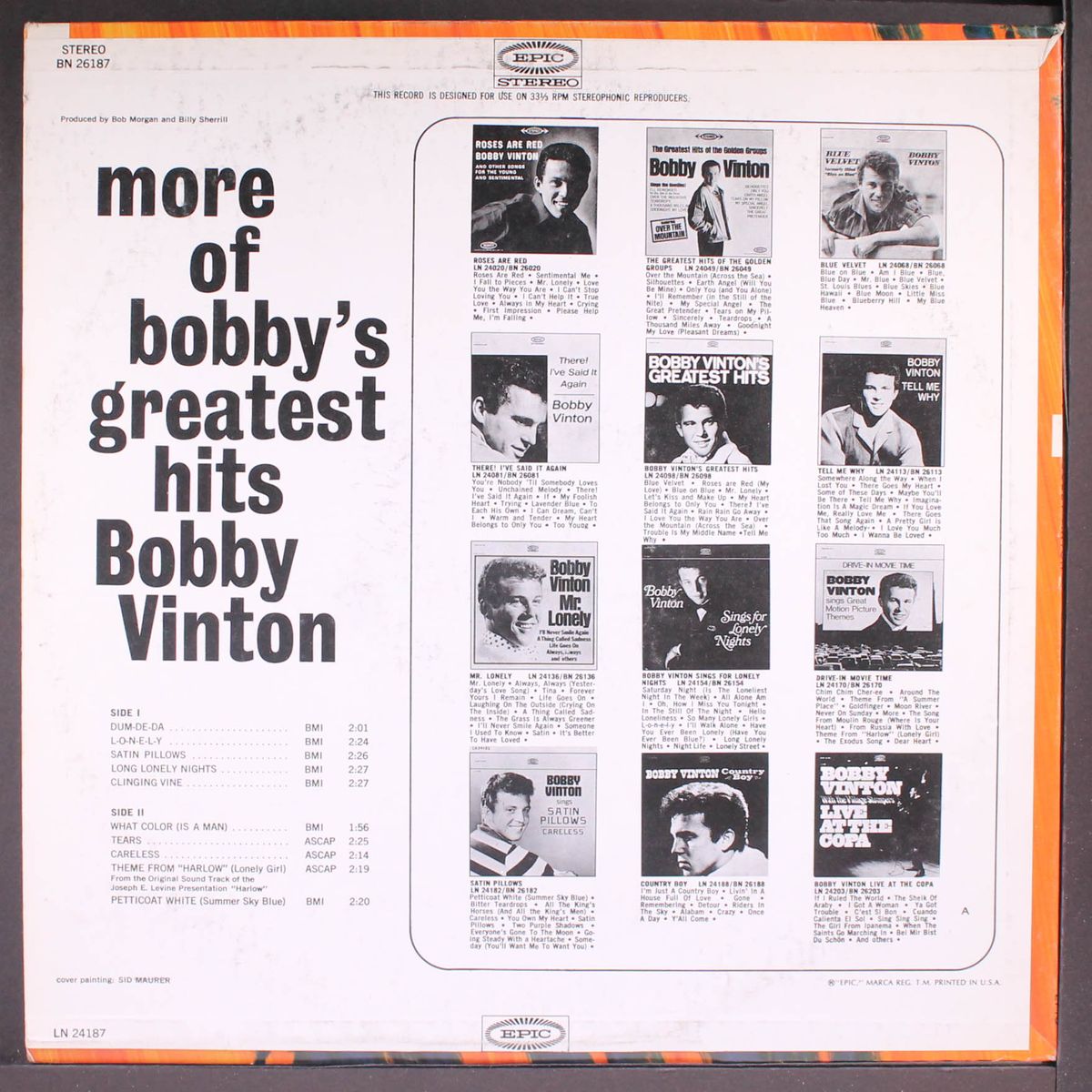 more of bobby's greatest hits by BOBBY VINTON