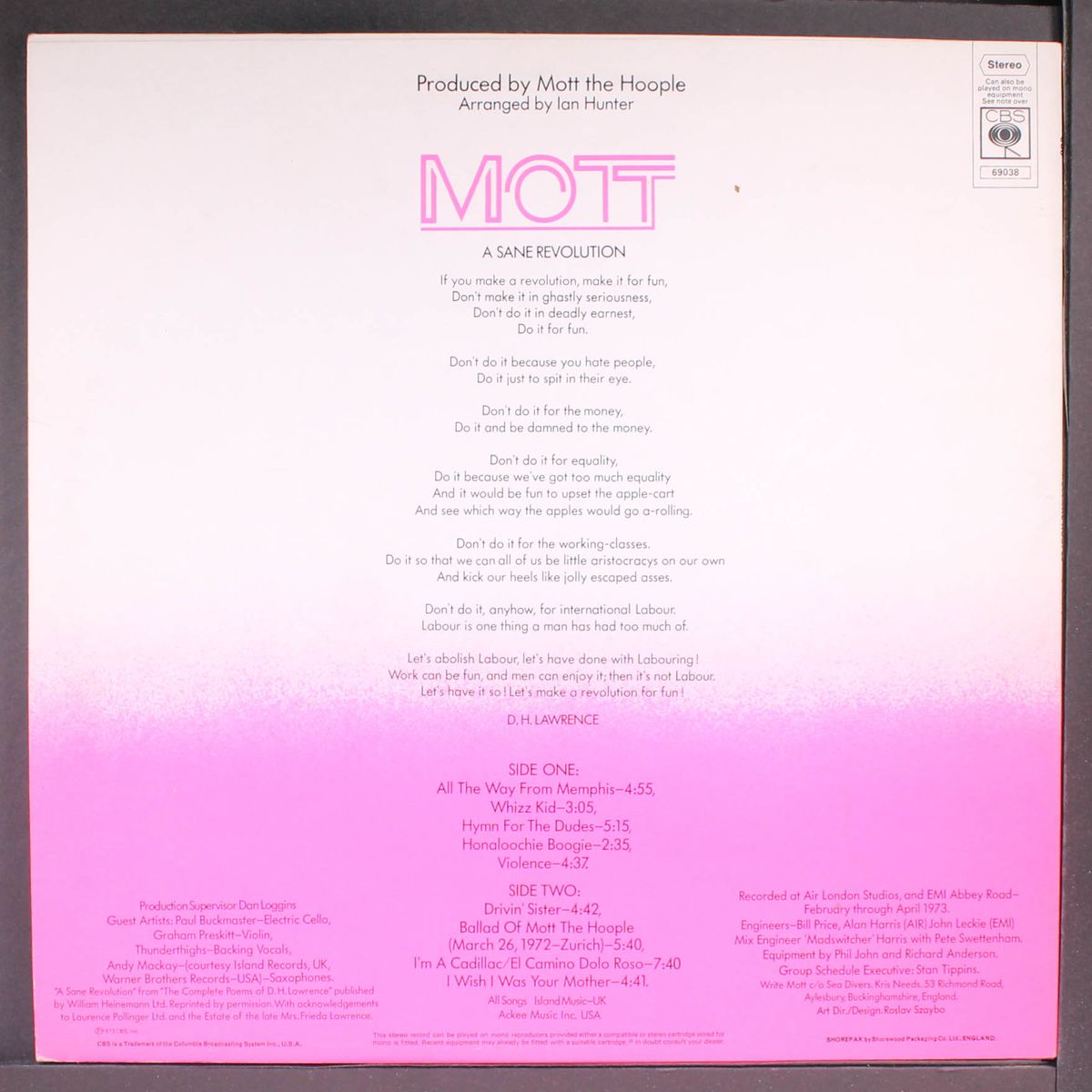 mott by MOTT THE HOOPLE