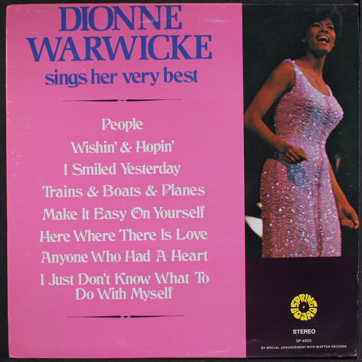 sings her very best by DIONNE WARWICKE