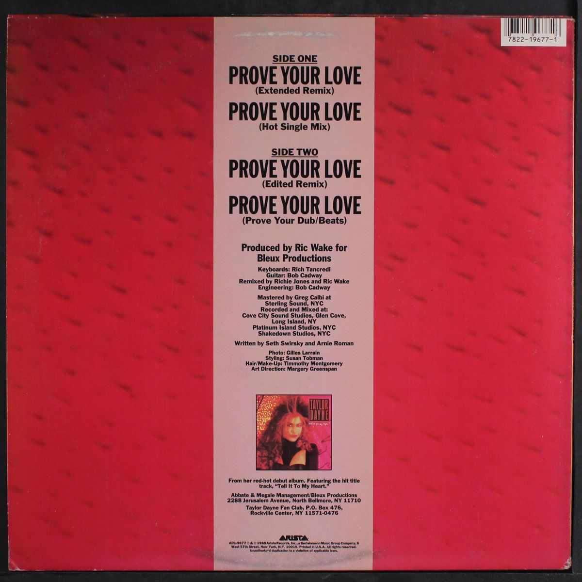 prove your love by TAYLOR DAYNE