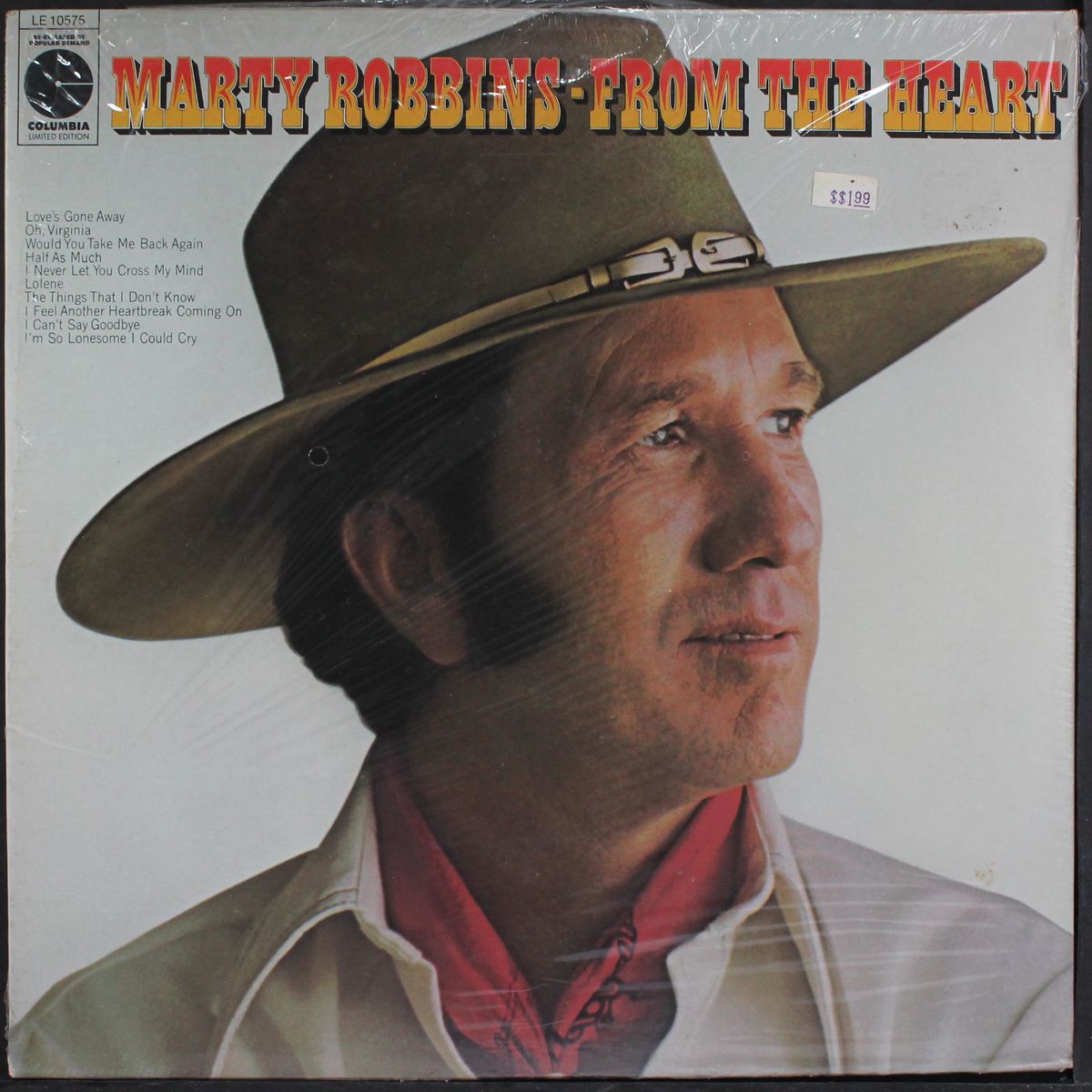 from the heart by MARTY ROBBINS