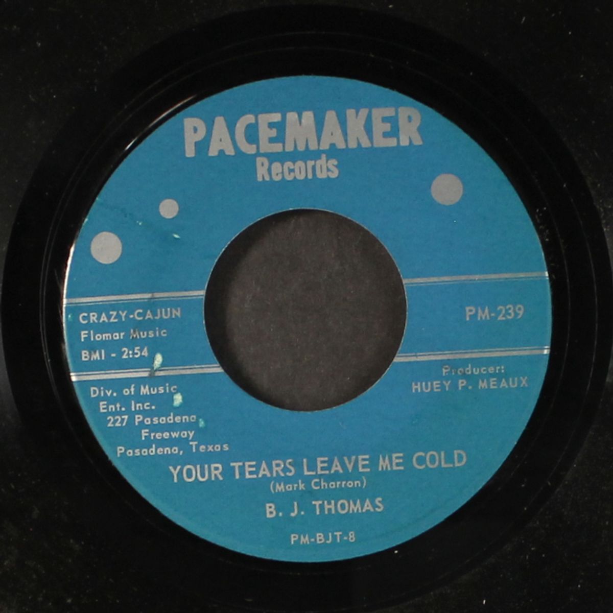 tomorrow never comes / your tears leave me cold by B.J. THOMAS