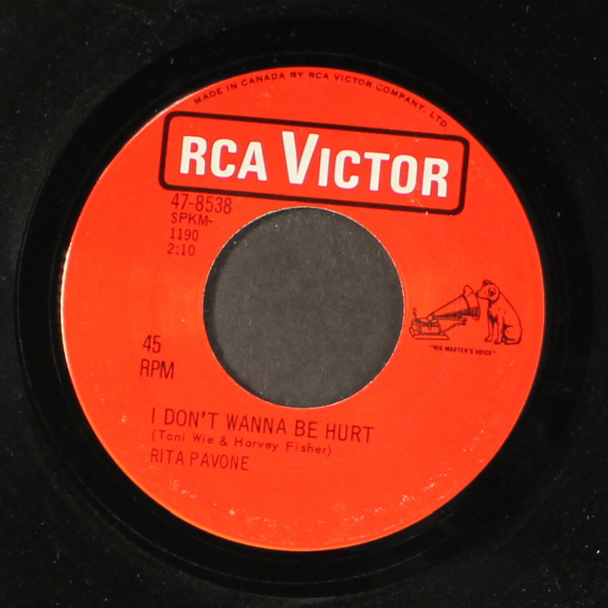 eyes of mine / i don't wanna be hurt by RITA PAVONE