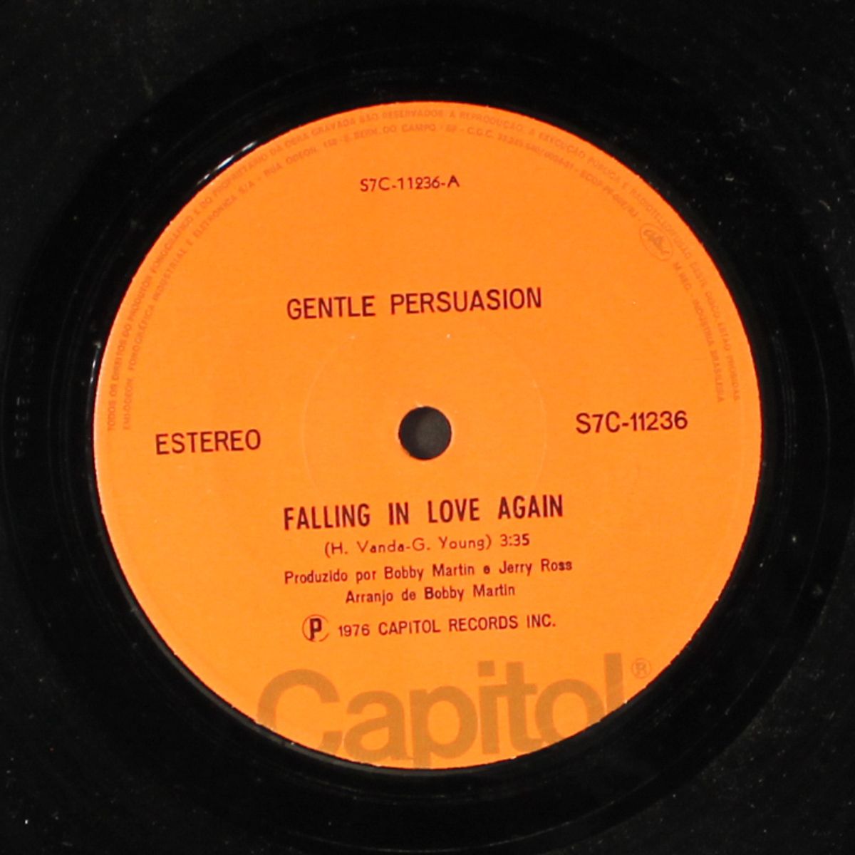 falling in love again / a little bit of love by GENTLE PERSUASION