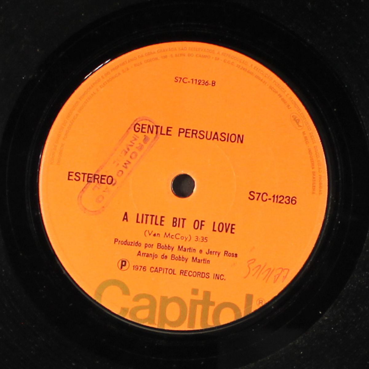 falling in love again / a little bit of love by GENTLE PERSUASION