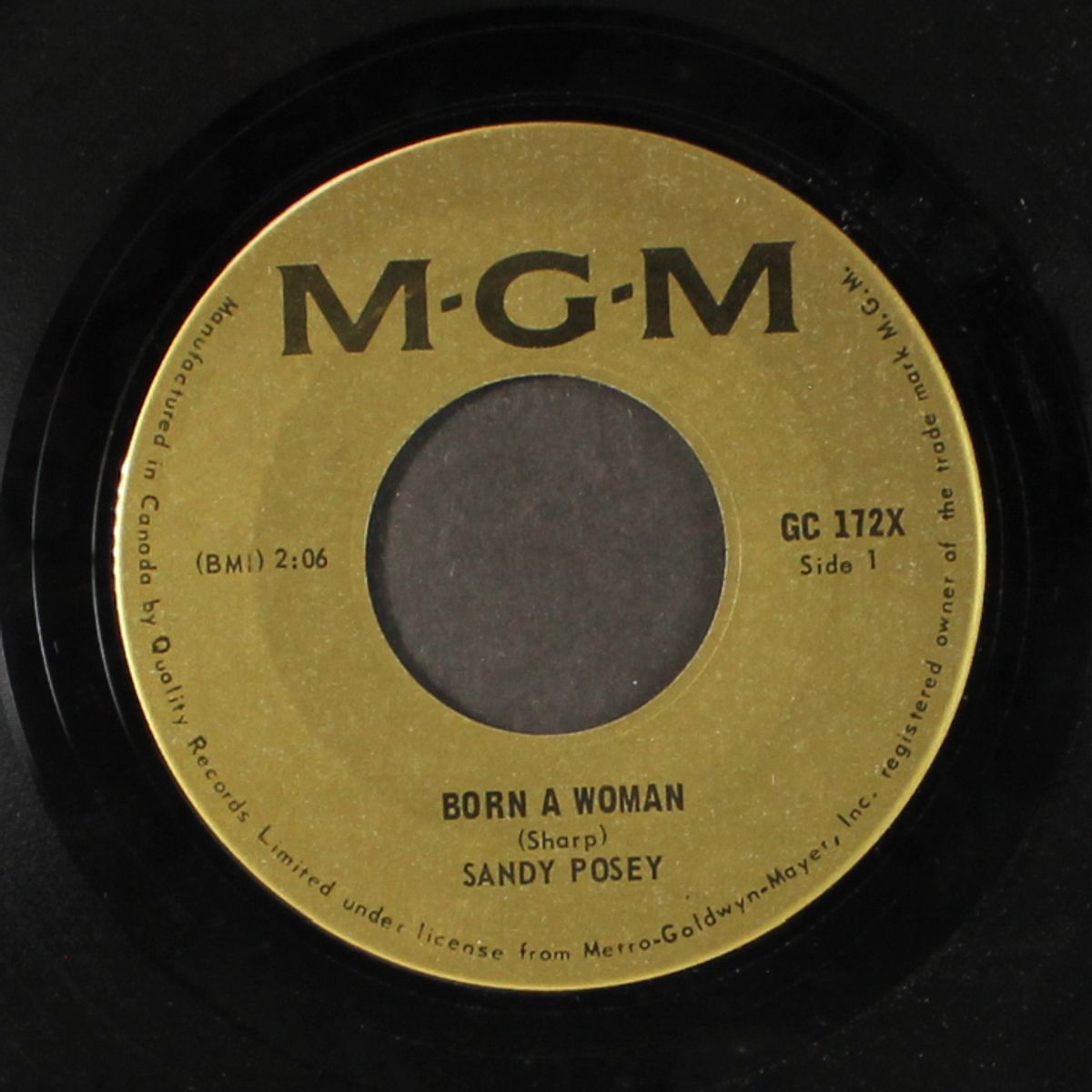 born a woman / single girl by SANDY POSEY