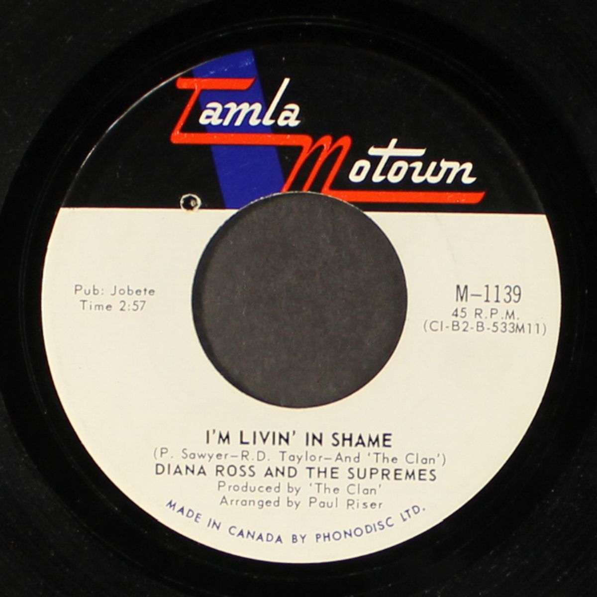 i'm livin' in shame by DIANA ROSS & SUPREMES