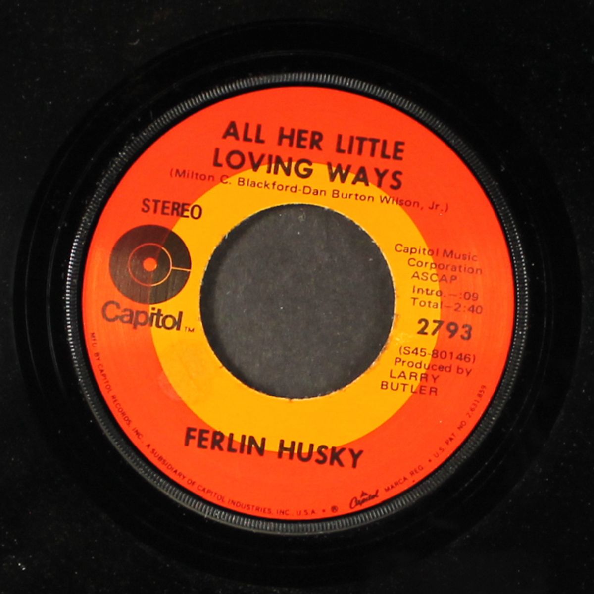 all her little loving ways / heavenly sunshine by FERLIN HUSKY