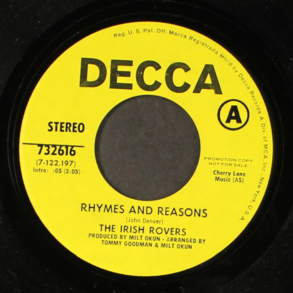 rhymes and reasons by IRISH ROVERS