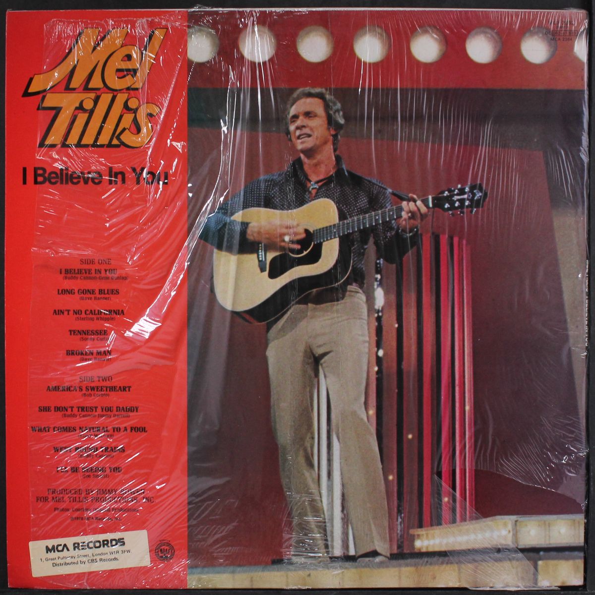i believe in you by MEL TILLIS