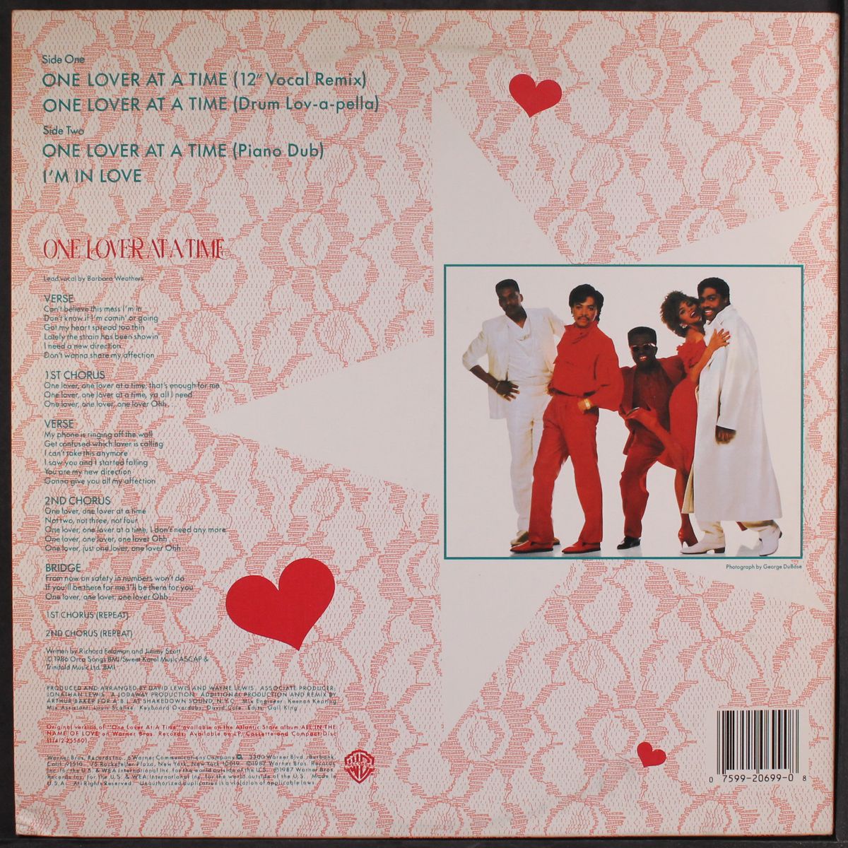one lover at a time by ATLANTIC STARR