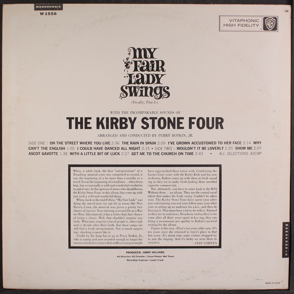 my fair lady swings by KIRBY STONE FOUR