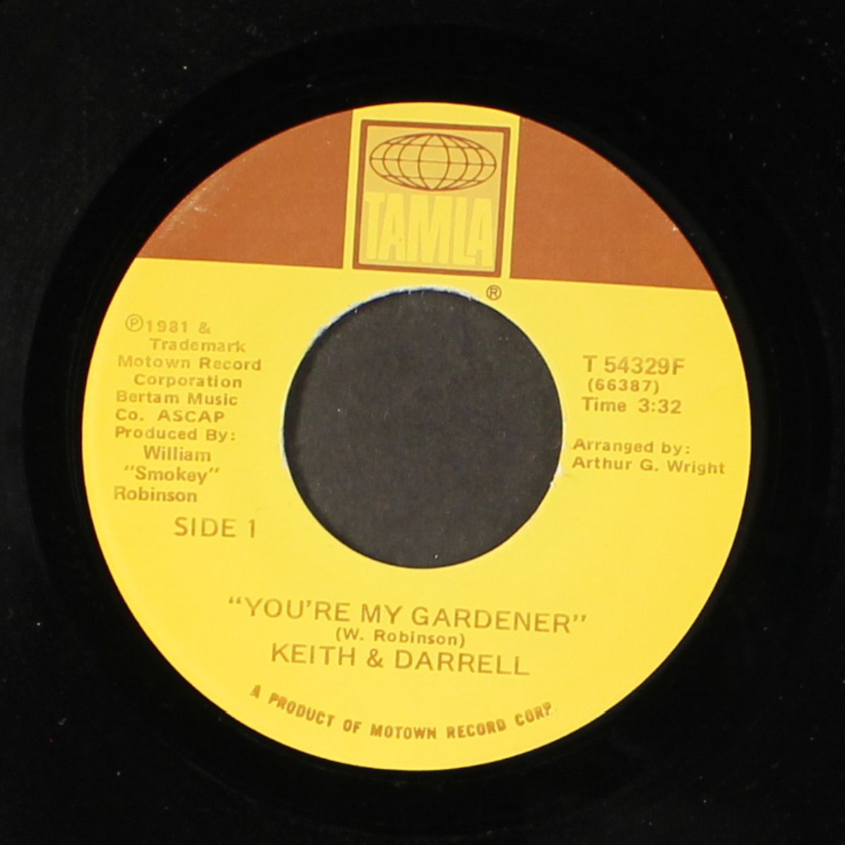 don't be afraid / you're my gardener by KEITH & DARRELL