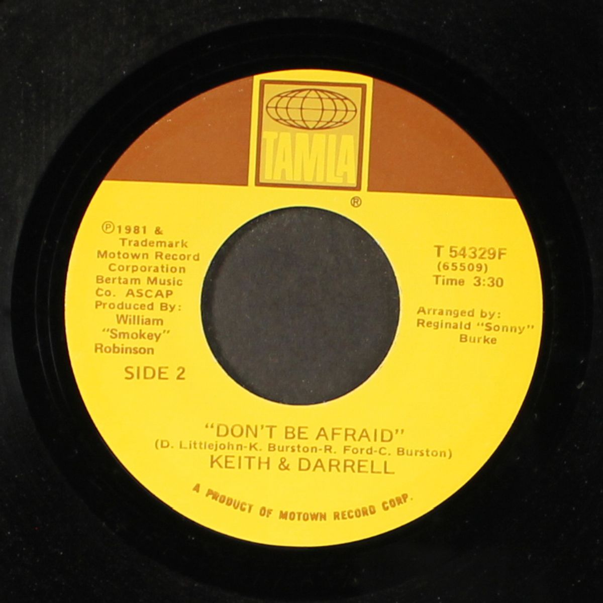 don't be afraid / you're my gardener by KEITH & DARRELL