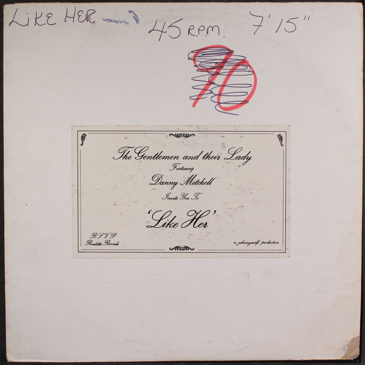like her / mono by GENTLEMEN & THEIR LADIES