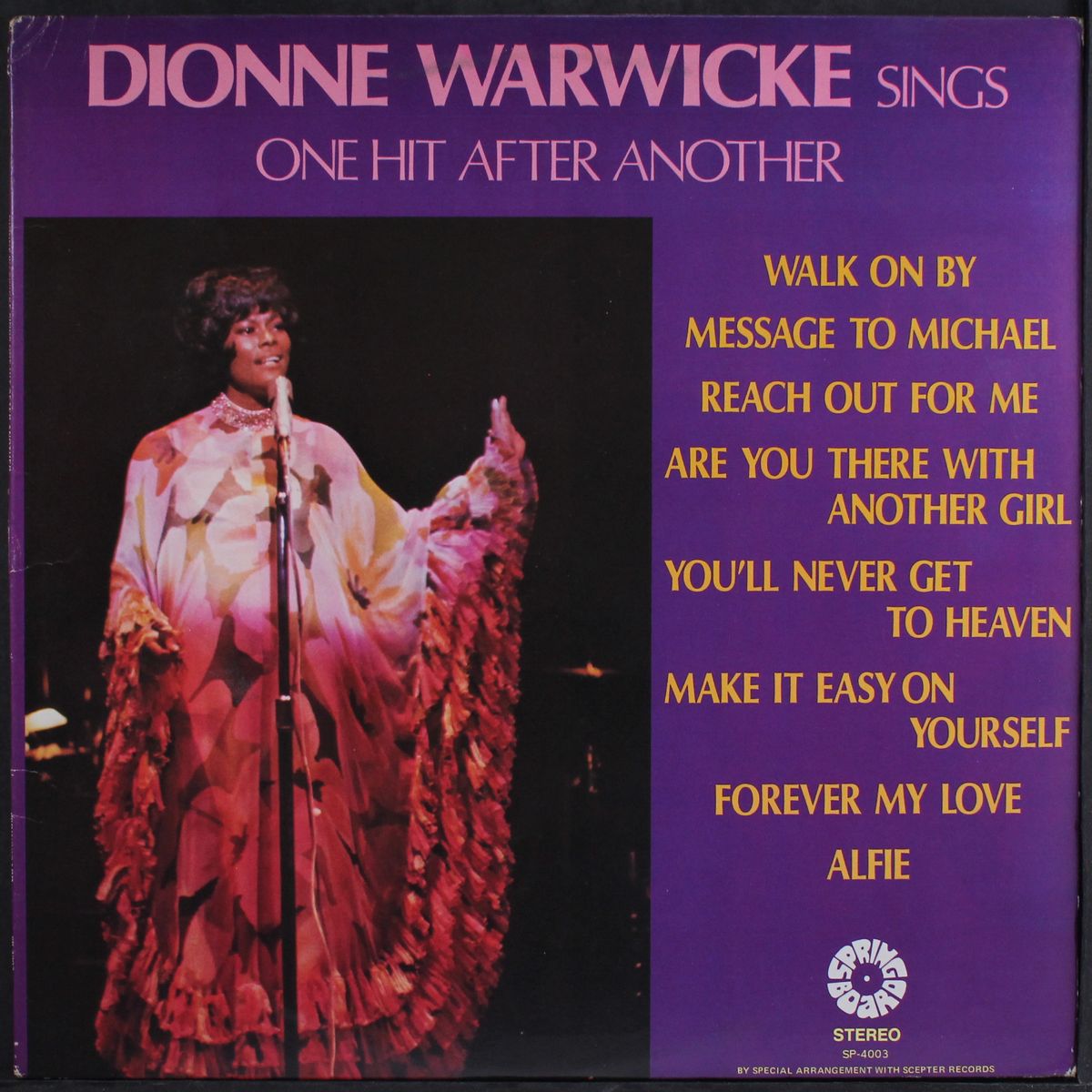 one hit after another by DIONNE WARWICKE