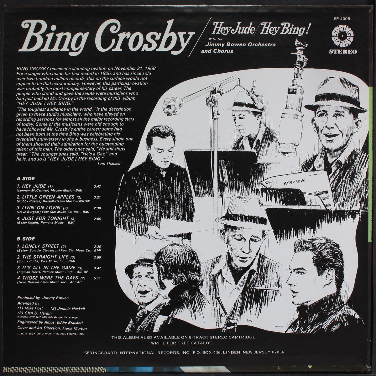 hey jude/hey bing! by BING CROSBY