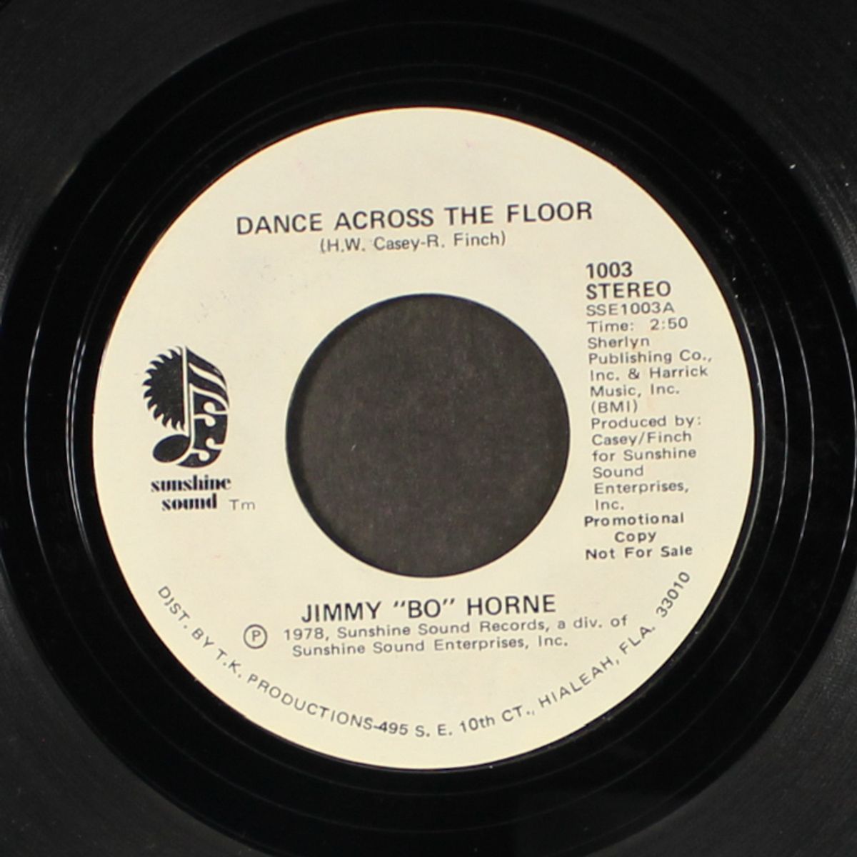 dance across the floor by JIMMY "BO" HORNE