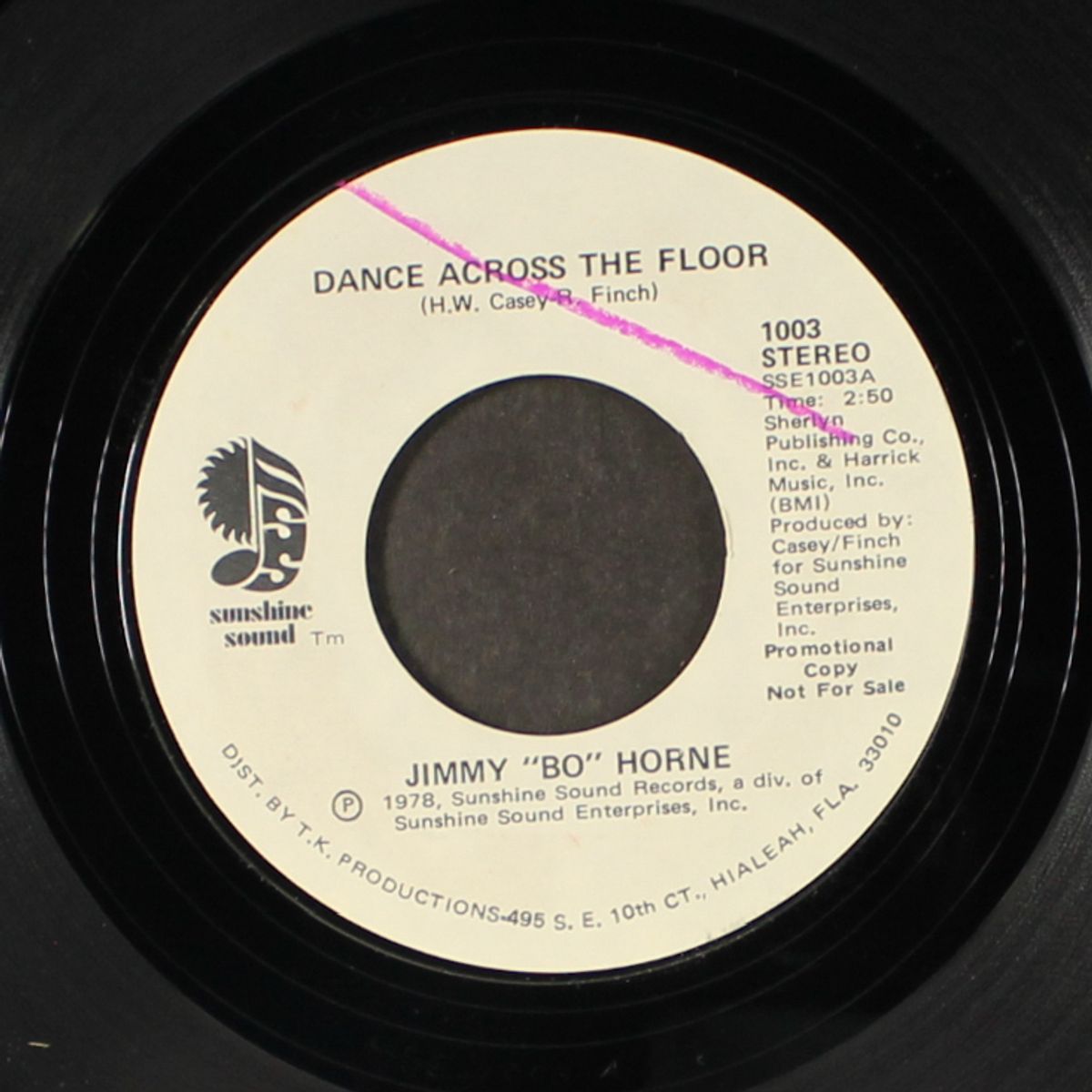 dance across the floor by JIMMY "BO" HORNE