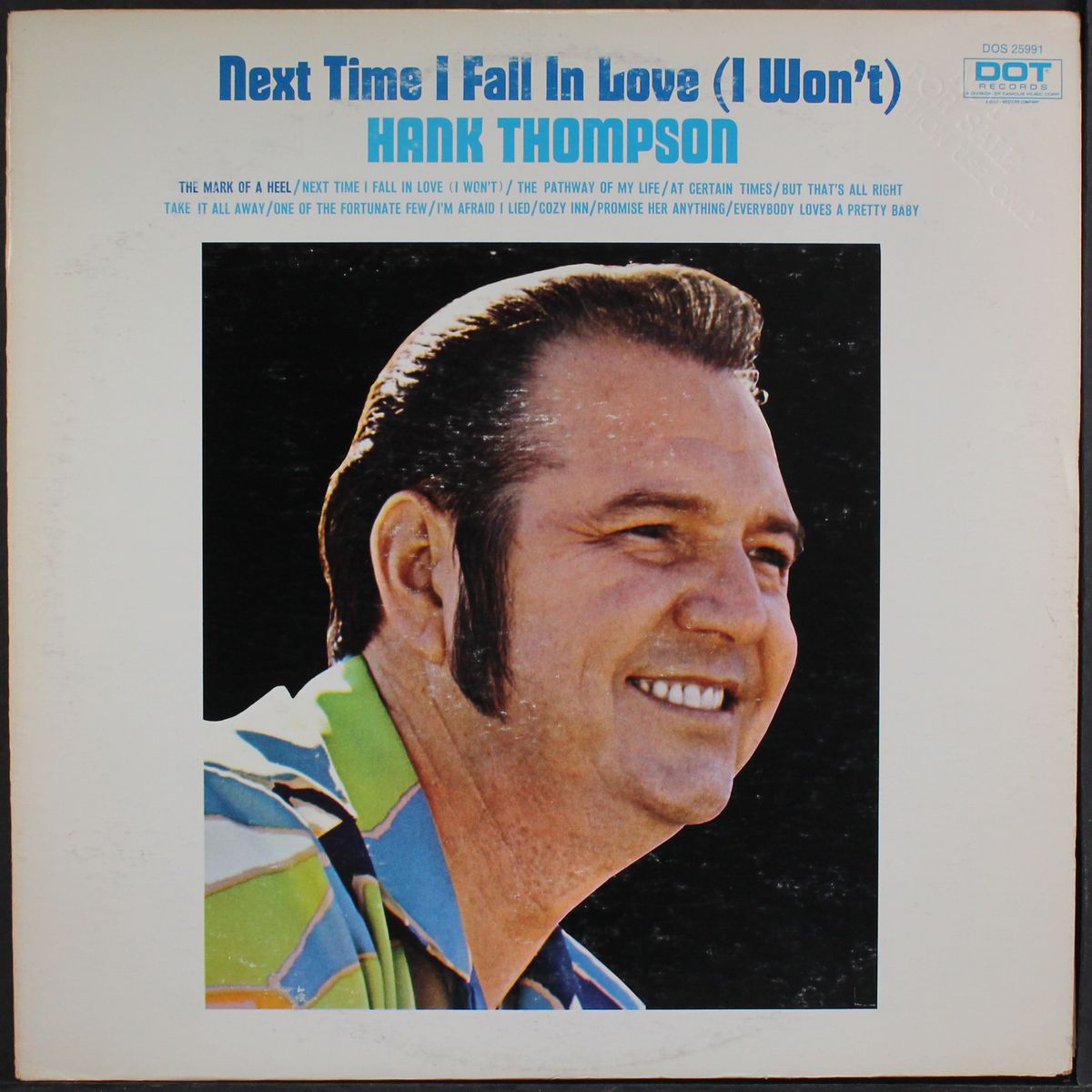 next time i fall in love by HANK THOMPSON