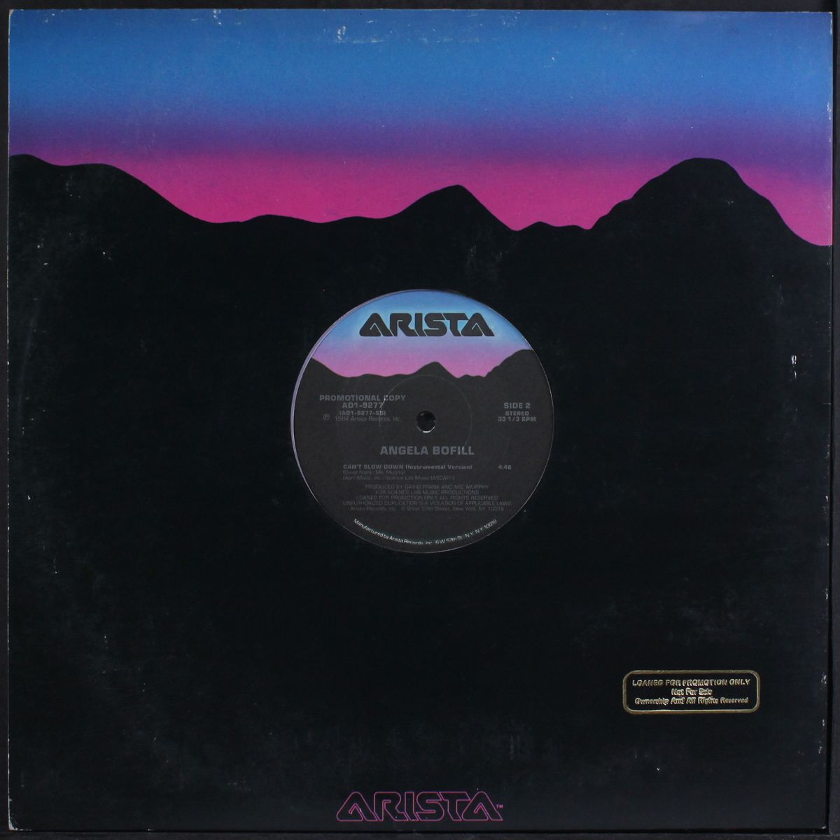 can't slow down (extended remix) by ANGELA BOFILL