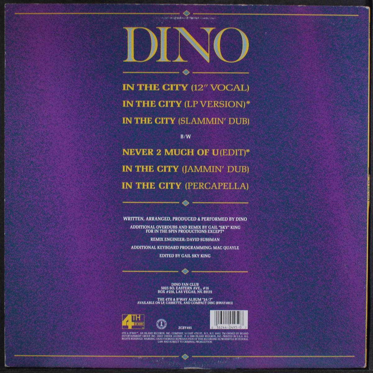 in the city by DINO