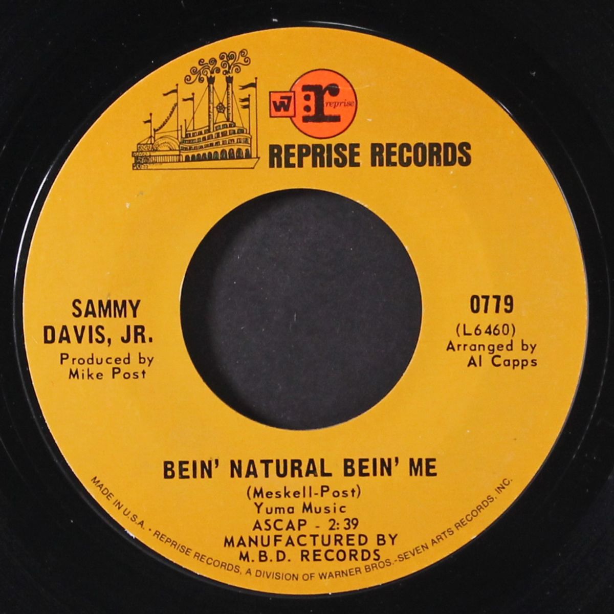i've gotta be me / bein' natural bein' me by SAMMY DAVIS, JR.