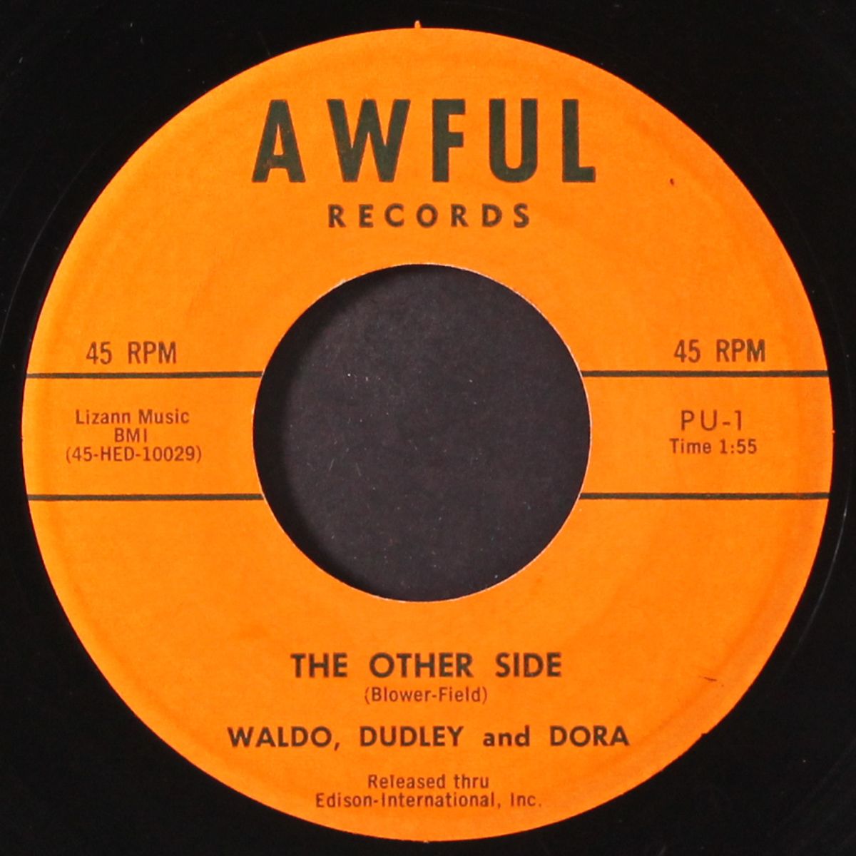 grayson goofed! / the other side by WALDO, DUDLEY & DORA
