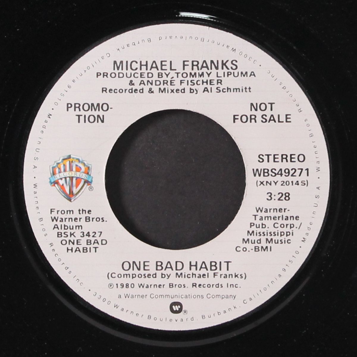one bad habit / mono by MICHAEL FRANKS