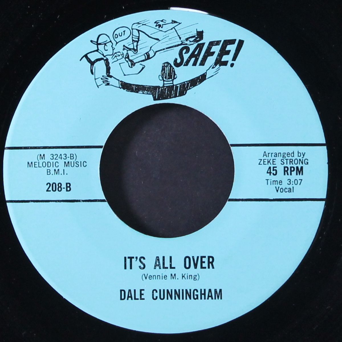 won't you think it over / it's all over by DALE CUNNINGHAM
