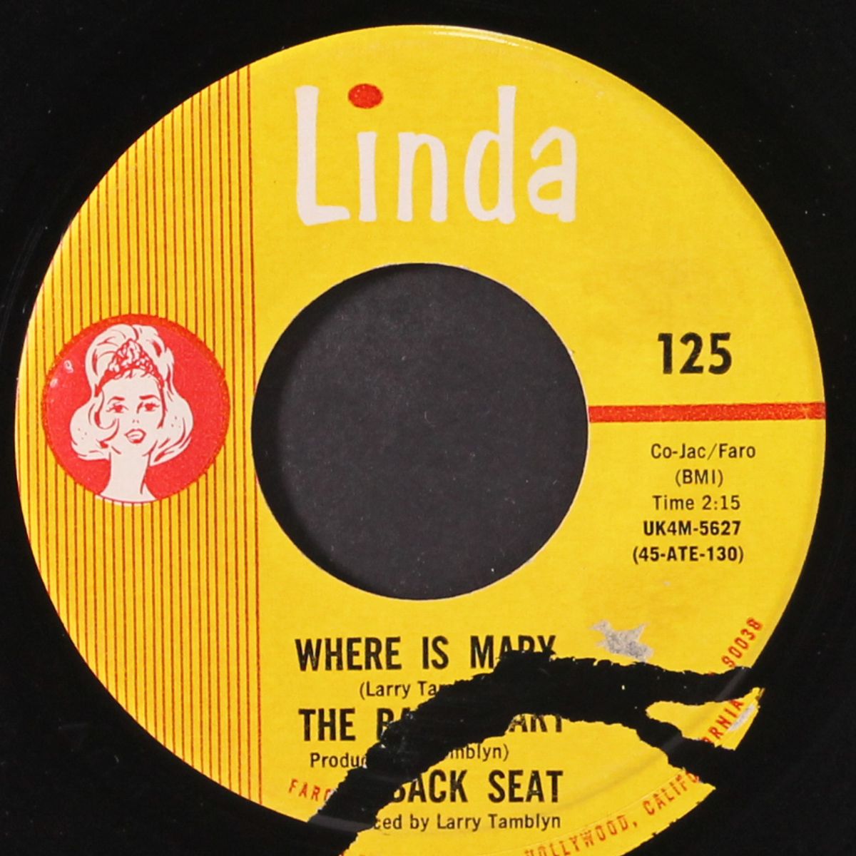 where is mary / like you do by BACK SEAT