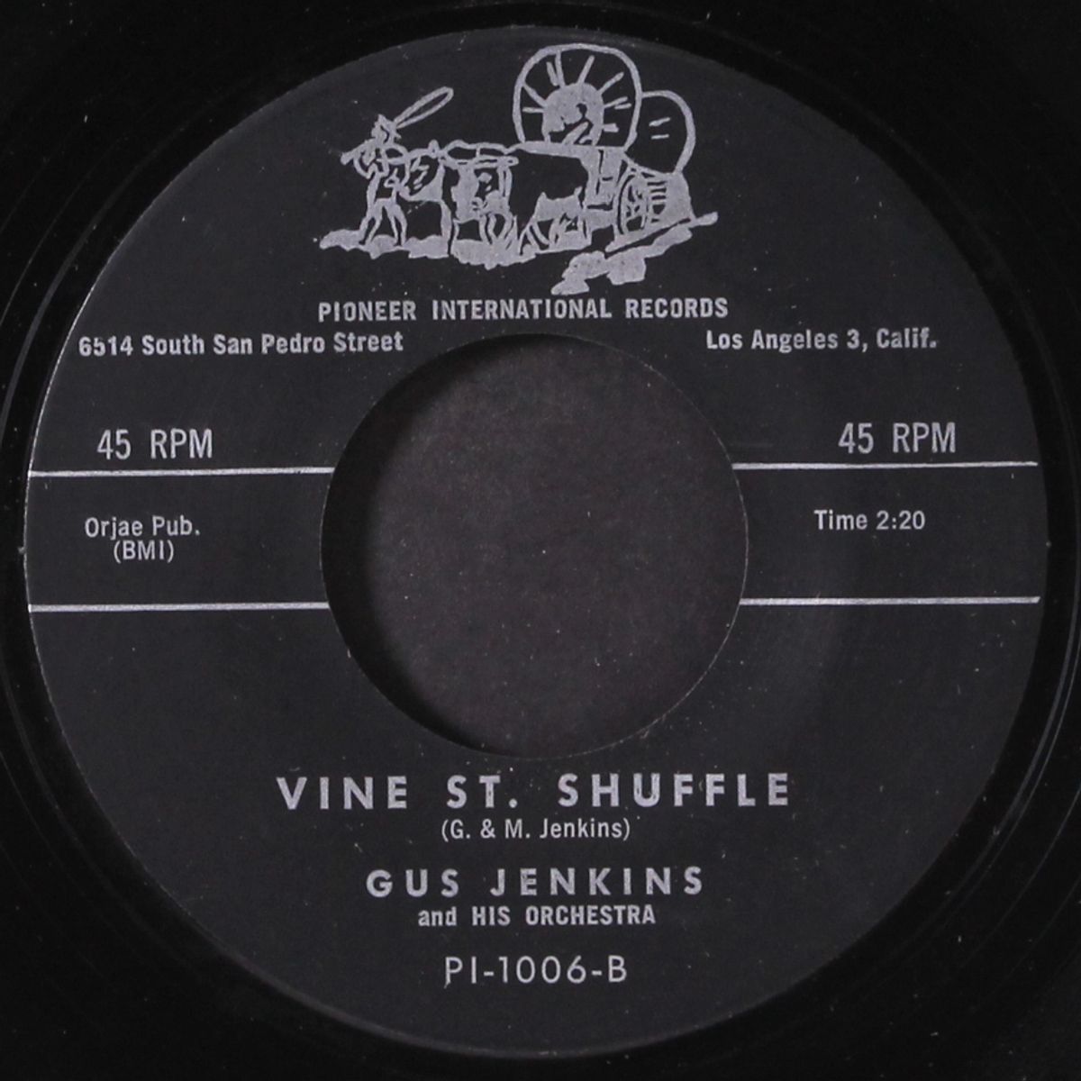 vine st. shuffle / you made me by GUS JENKINS