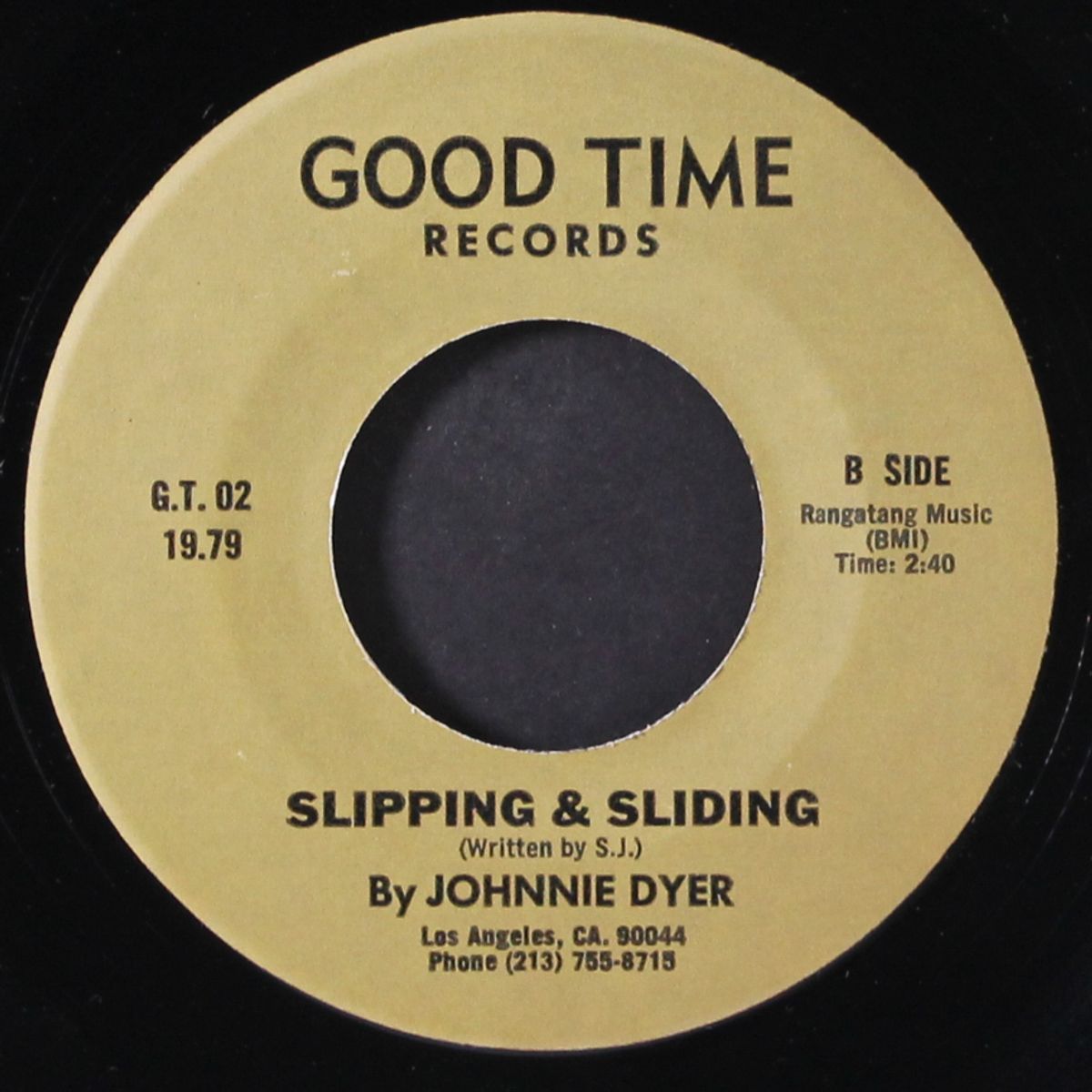 slipping & sliding / over dose on love by JOHNNIE DYER