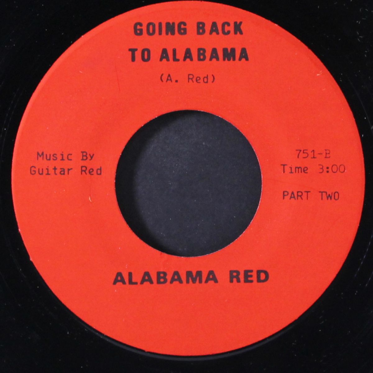 going back to alabama / part two by ALABAMA RED