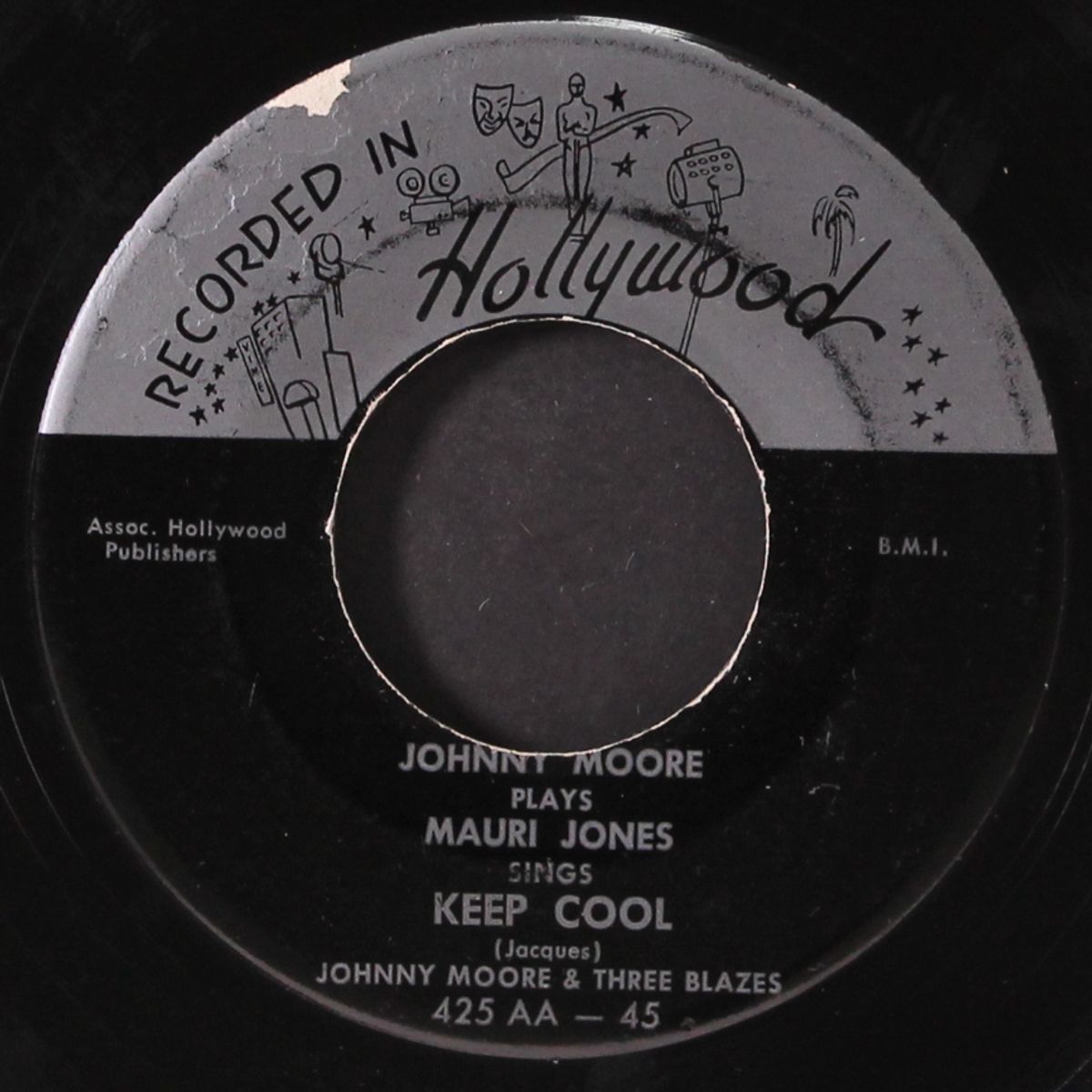 keep cool / blues in my heart by JOHNNY MOORE & THREE BLAZES