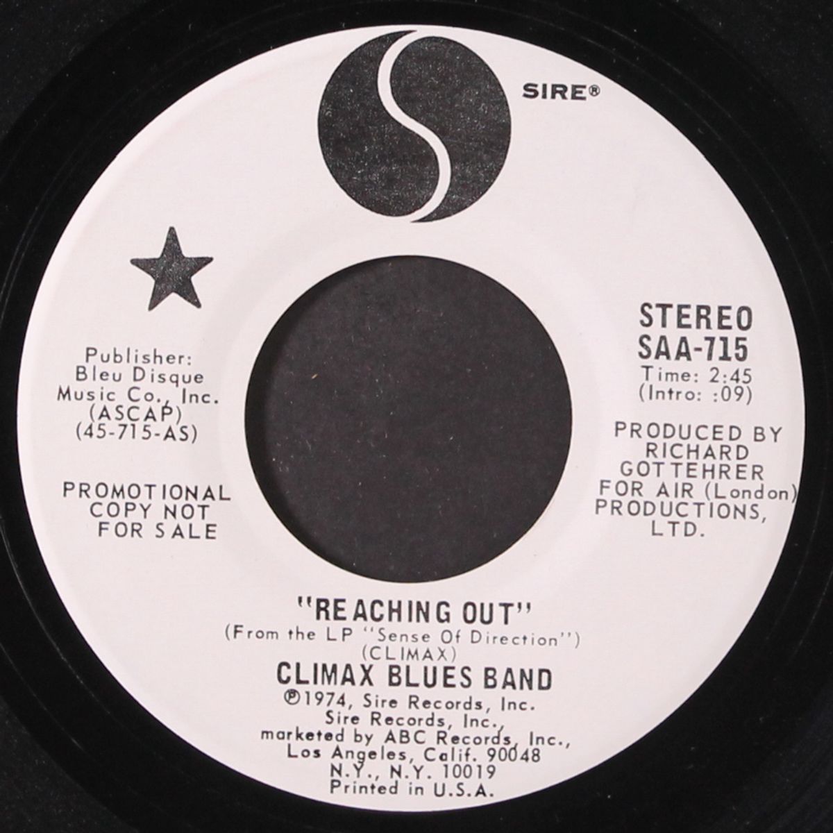 reaching out by CLIMAX BLUES BAND
