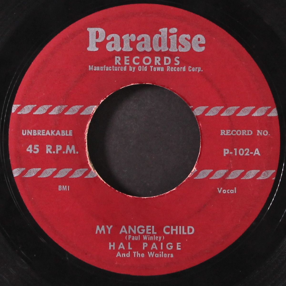 guitar shuffle / angel child by HAL PAIGE