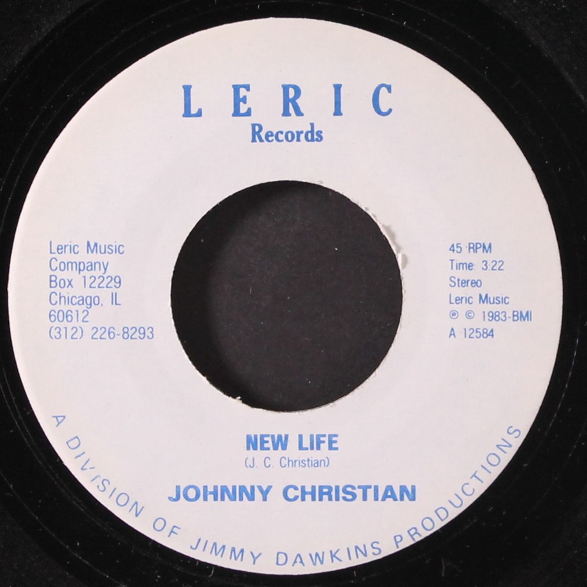 new life / face two by JOHNNY CHRISTIAN