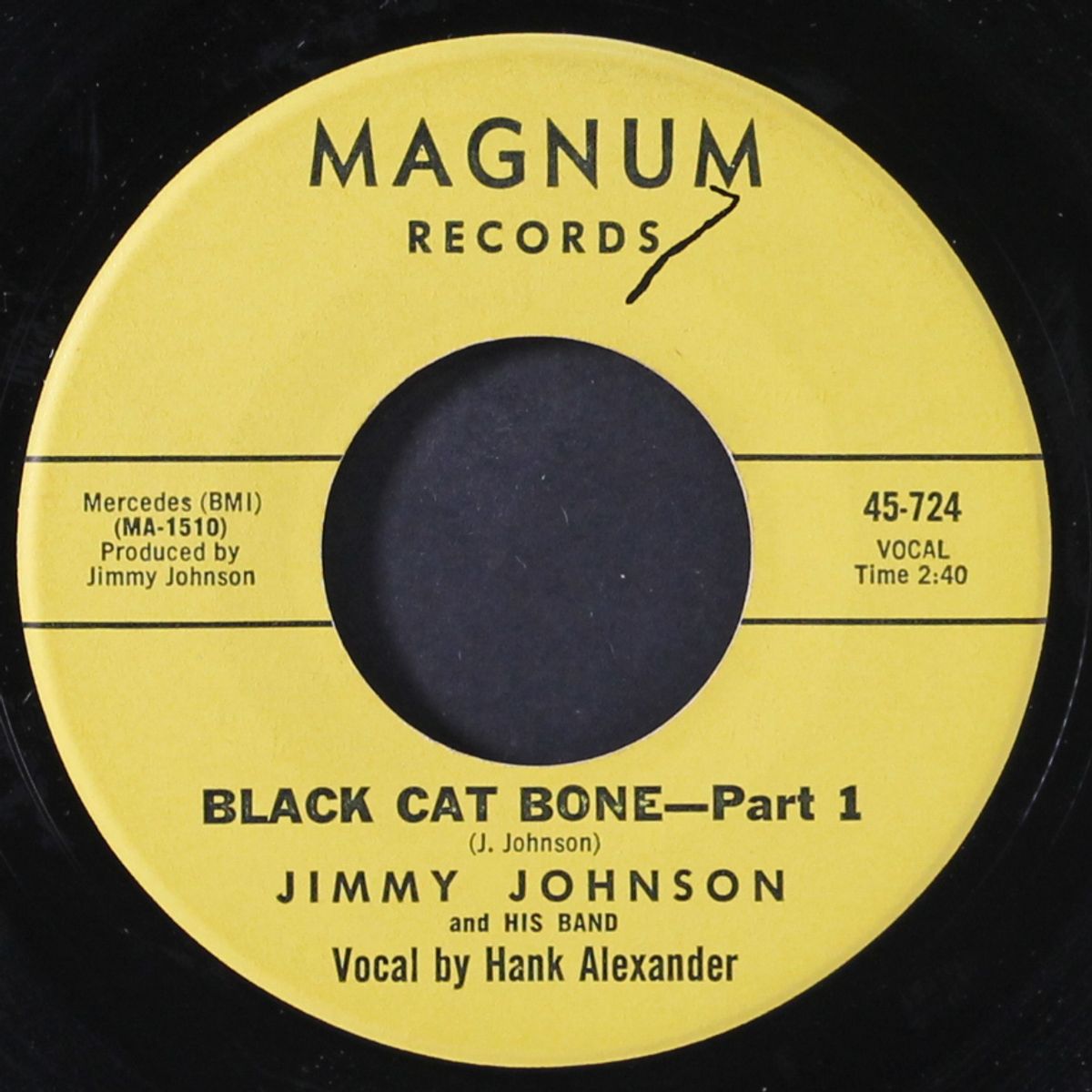 black cat bone by JIMMY JOHNSON