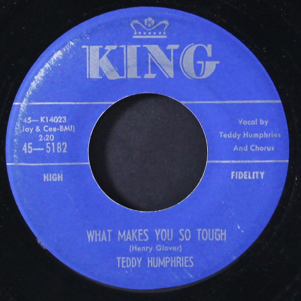 guitar pickin' fool / what makes you so tough by TEDDY HUMPHRIES
