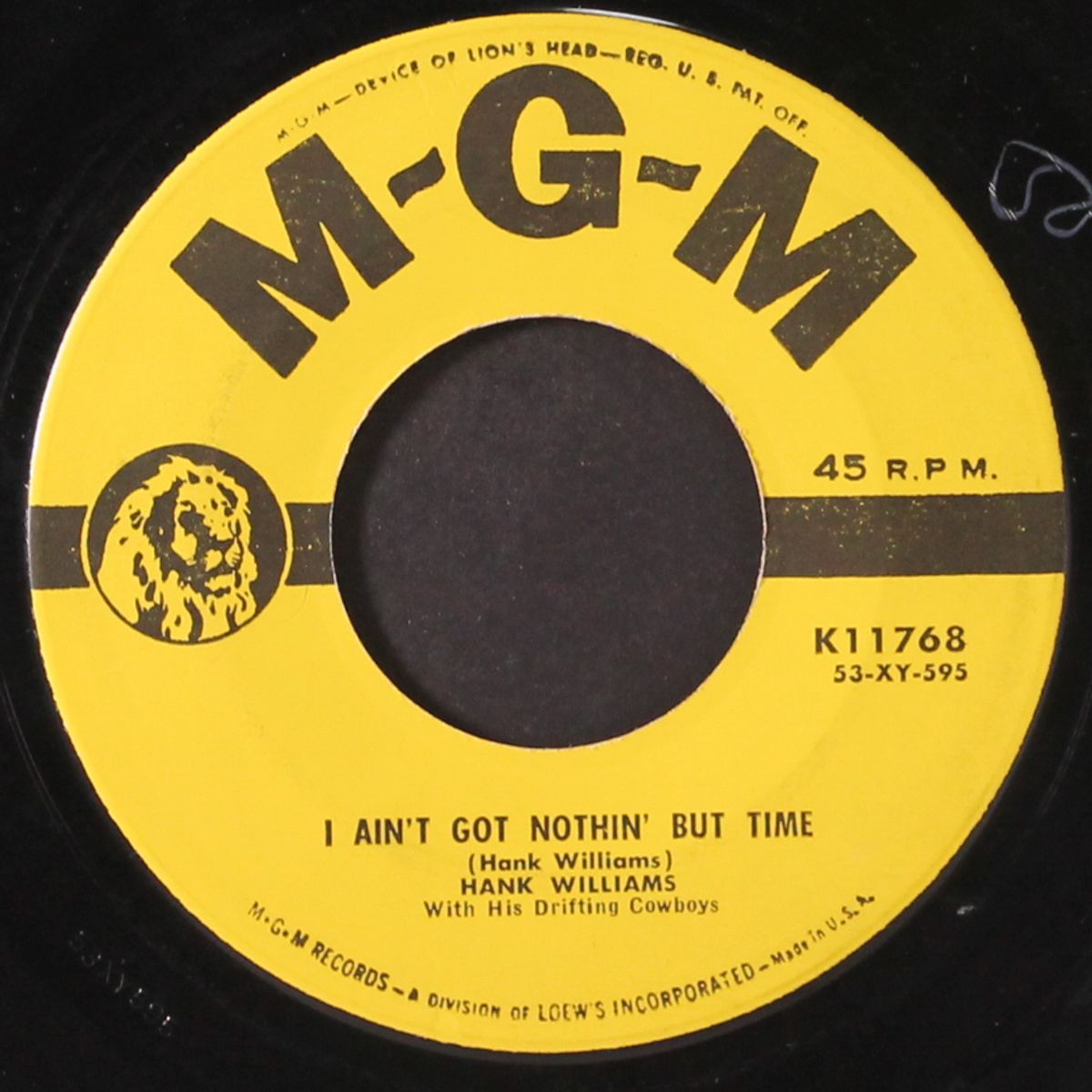 i ain't got nothin' but time by HANK WILLIAMS