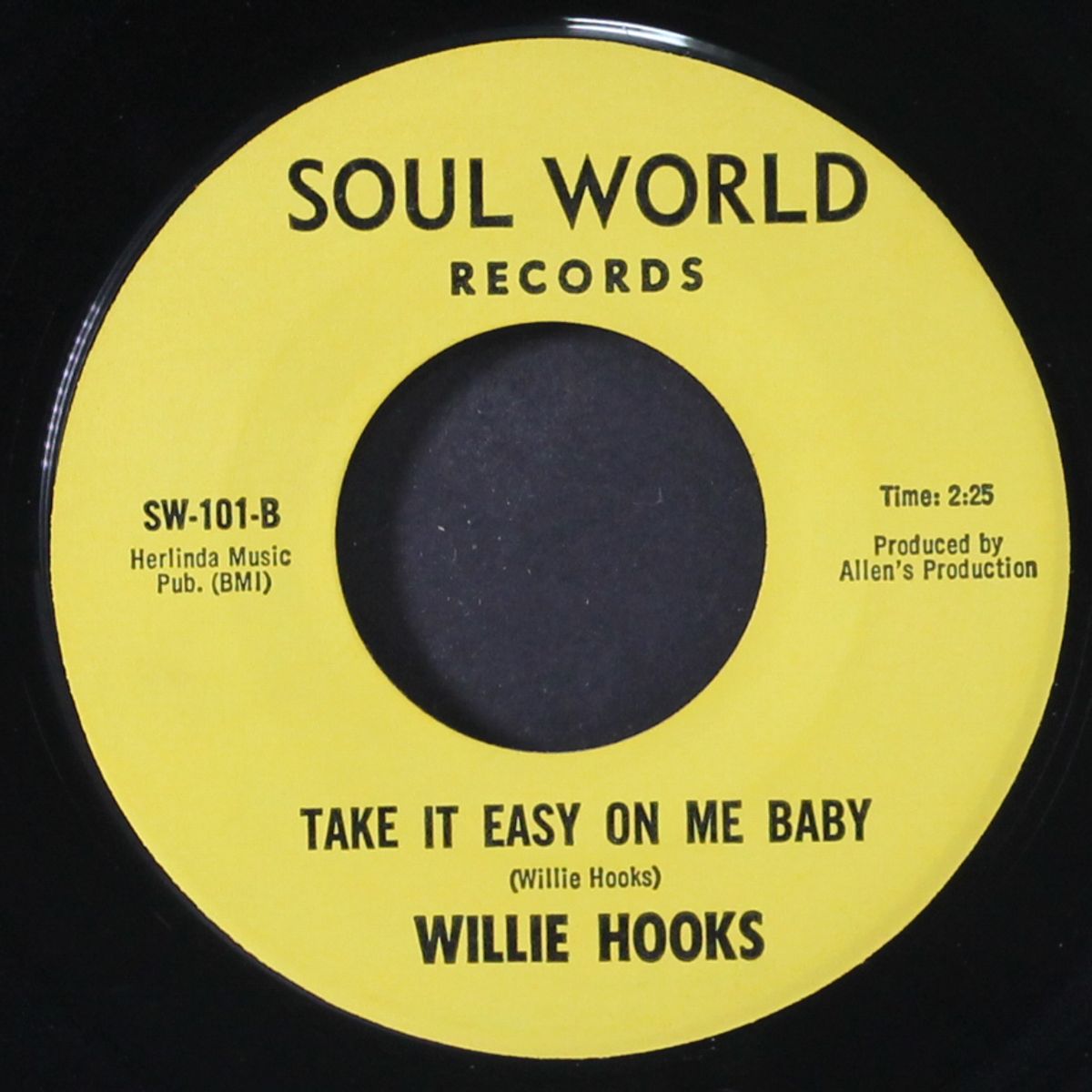 a little more time / my heart is mending by WILLIE HOOKS
