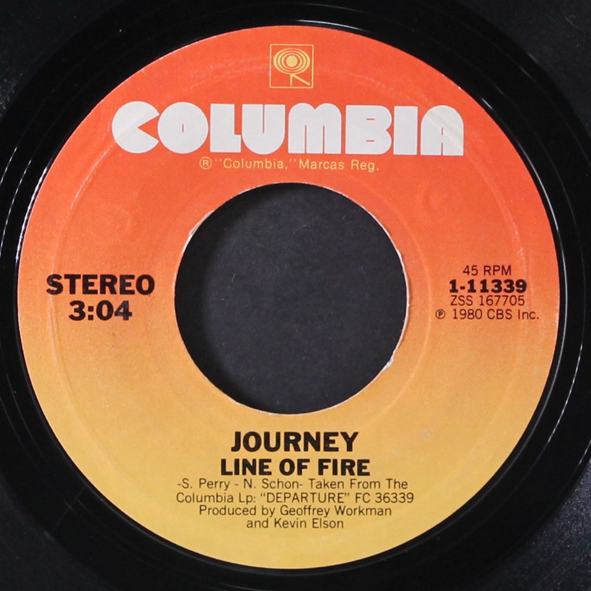 line of fire / good morning girl, stay awhile by JOURNEY