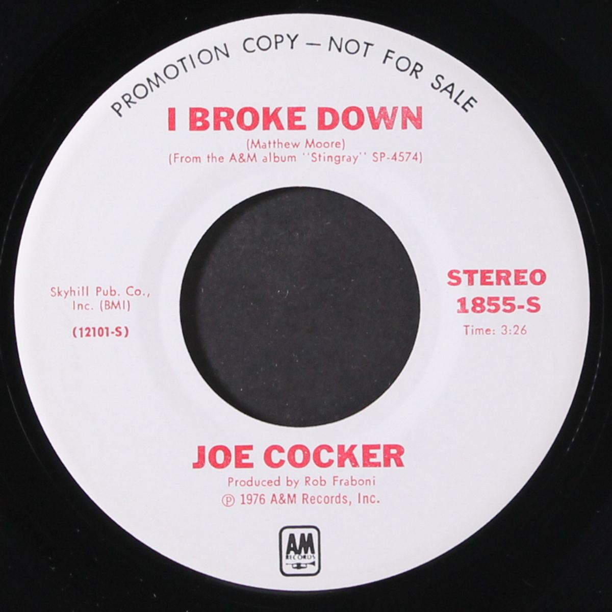 i broke down / mono by JOE COCKER