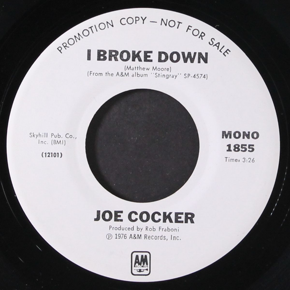 i broke down / mono by JOE COCKER