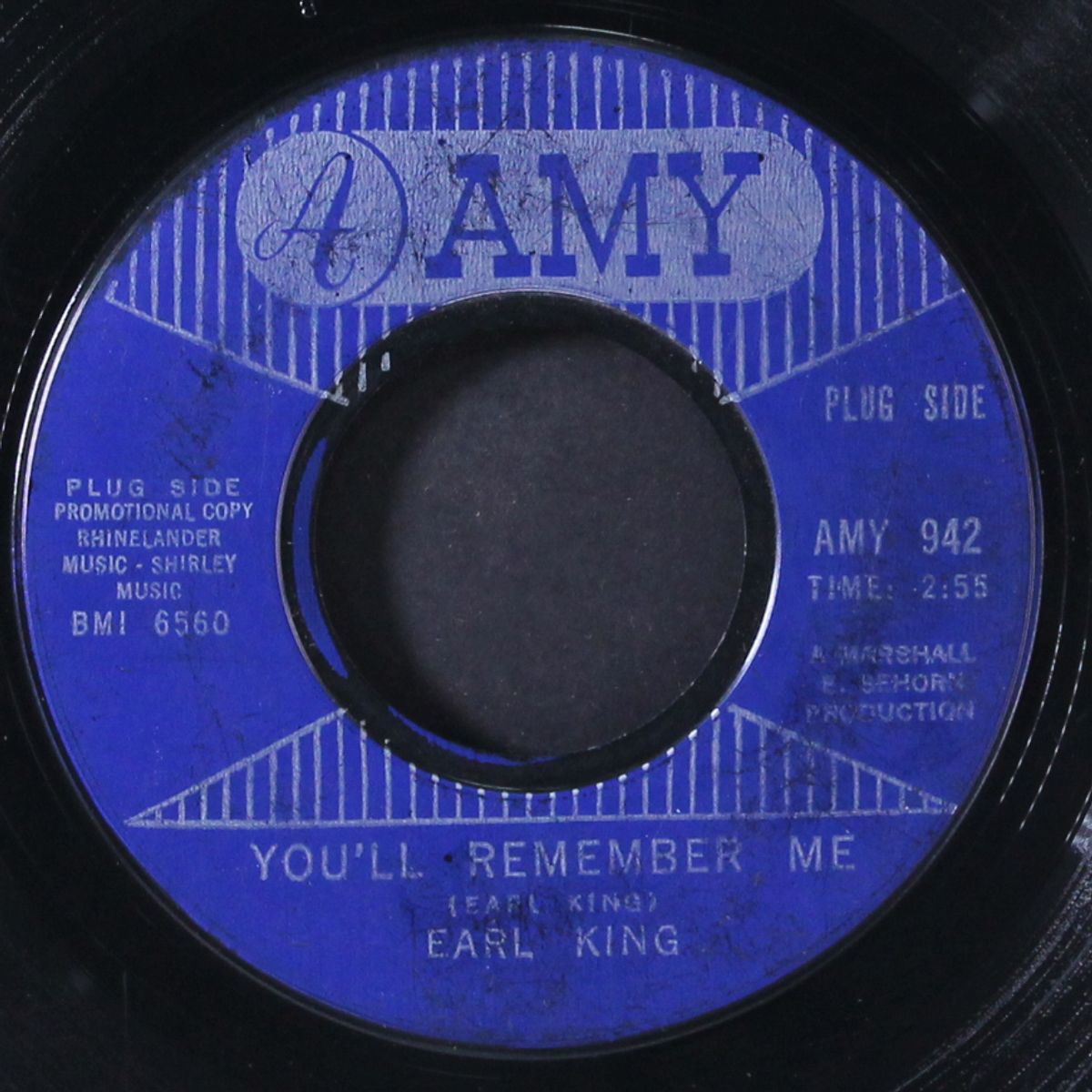 she's my driving wheel / you'll remember me first by EARL KING