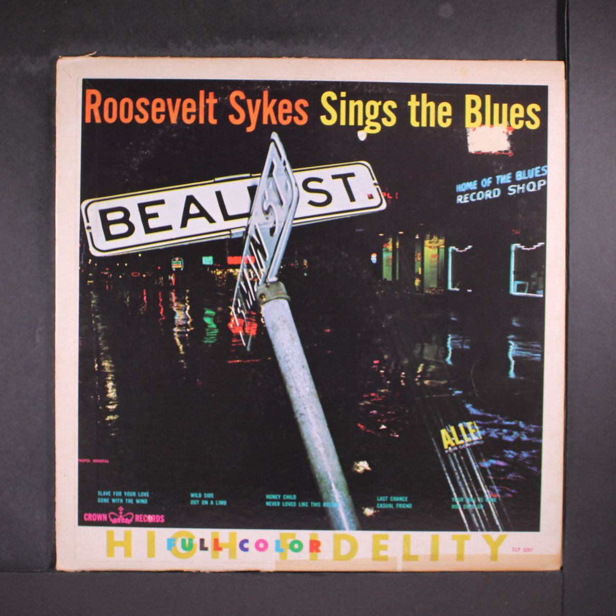 sings the blues by ROOSEVELT SYKES